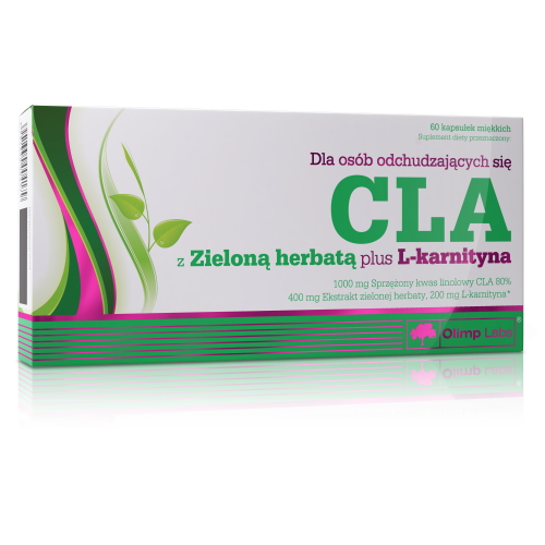 жиросжигатель cla with green tea plus l-carnitine olimp Жиросжигатель Olimp Sport Nutrition CLA with Green Tea plus L-Carnitine, 60  капсул