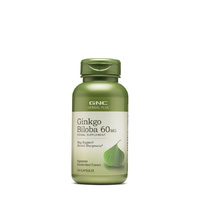 Натуральна добавка GNC Herbal Plus Ginkgo Biloba 60 mg, 100 капсул
