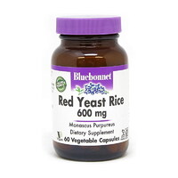 Натуральна добавка Bluebonnet Nutrition Red Yeast Rice 600 mg, 60 вегакапсул