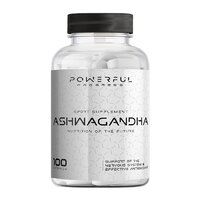 Натуральна добавка Powerful Progress Ashwagandha, 100 капсул