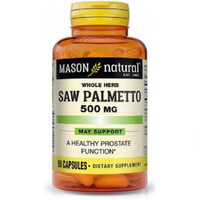 Натуральна добавка Mason Natural Saw Palmetto 500 mg, 90 капсул