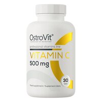 Вітаміни та мінерали OstroVit Vitamin C 500 mg, 30 таблеток