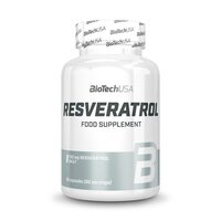 Натуральна добавка BioTech Resveratrol, 60 капсул