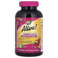 Вітаміни та мінерали Nature's Way Alive! Women's 50+ Gummy, 150 желейок
