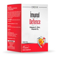 Вітаміни та мінерали Orzax Imunol Defence, 20 пакетиків ТЕРМІН 03.26
