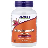Вітаміни та мінерали NOW Niacinamide 1000 mg, 90 таблеток