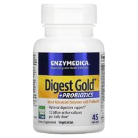 Натуральна добавка Enzymedica Digest Gold + Probiotics, 45 капсул