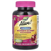 Вітаміни та мінерали Nature's Way Alive! Women's Gummy Zero Sugar, 50 желейок