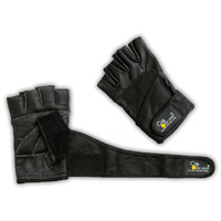 Рукавички для фітнесу Olimp Sport Nutrition Hardcore Profi Wrist Wrap, Black