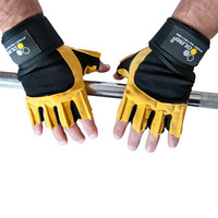 Рукавички для фітнесу Olimp Sport Nutrition Hardcore Raptor, Yellow
