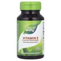 Nature's Way Vitamin E, 100 капсул