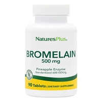 Натуральна добавка Natures Plus Bromelain 500 mg, 90 таблеток