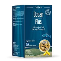 Жирні кислоти Orzax Ocean Plus, 50 капсул - лимон