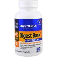 Натуральна добавка Enzymedica Digest Basic + Probiotics, 90 капсул