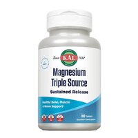Вітаміни та мінерали KAL Magnesium Triple Source 500 mg, 100 таблеток