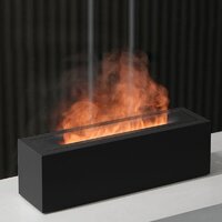 Зволожувач повітря Kinscoter H3 Nordic Style Flame 200 мл, Black