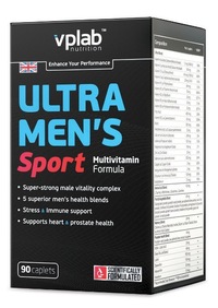 VPLab Ultra Mens Sport Multivitamin, 90 каплет
