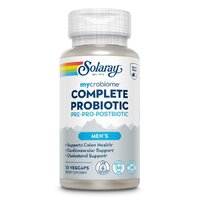 Пробіотики і пребіотики Solaray Mycrobiome Complete Probiotic Men's, 30 вегакапсул