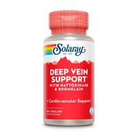 Натуральна добавка Solaray Deep Vein Support, 60 вегакапсул