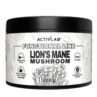 Натуральна добавка Activlab Lion's Mane Mushroom, 100 грам