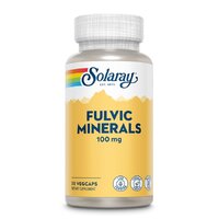Вітаміни та мінерали Solaray Fulvic Minerals 100 mg, 30 вегакапсул