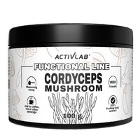 Натуральна добавка Activlab Cordyceps Mushroom, 100 грам