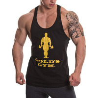 Чоловіча майка Golds Gym Stringer Slogan (GGVST029), чорна