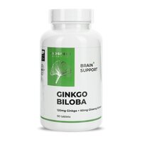 Progress Nutrition Ginkgo Biloba + Ginseng Extracts, 90 таблеток