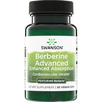 Натуральна добавка Swanson Berberine Advanced, 30 вегакапсул