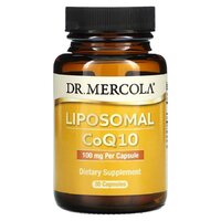 Натуральна добавка Dr. Mercola Liposomal CoQ10 100 mg, 30 капсул