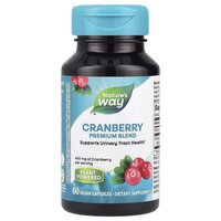 Натуральна добавка Nature's Way Cranberry Premium Blend вітамін C, 60 вегакапсул