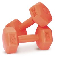 Гантель композитна PowerPlay 4124 Hercules Orange, 2*1 кг