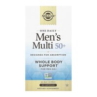 Вітаміни та мінерали Solgar One Daily Men’s Multi 50+, 60 капсул