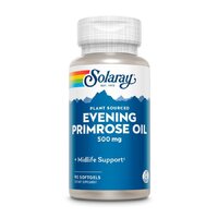 Натуральна добавка Solaray Evening Primrose 500 mg High Potency, 90 вегакапсул