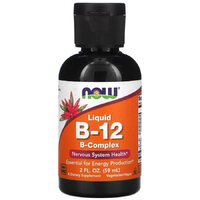 Вітаміни та мінерали NOW Vitamin B12 Complex Liquid, 59 мл