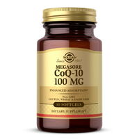 Натуральна добавка Solgar CoQ-10 100 mg Megasorb, 30 капсул