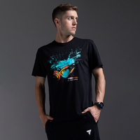 Чоловіча футболка Trec Nutrition Endurance Tri Swim 129, Black