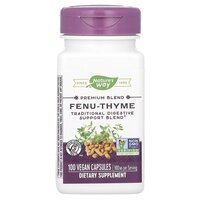 Натуральна добавка Nature's Way Fenu-Thyme, 100 вегакапсул
