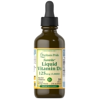 Puritan's Pride Vitamin D3 5000 IU Liquid, 59 мл