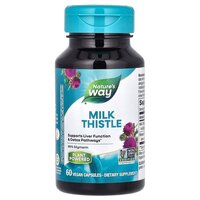 Натуральна добавка Nature's Way Milk Thistle, 60 вегакапсул