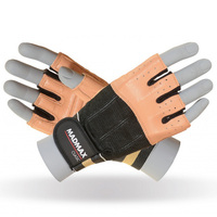 Рукавички для фітнесу MAD MAX Classic MFG 248, Brown