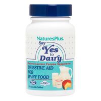 Натуральна добавка Natures Plus Say Yes to Dairy, 50 жувальних таблеток