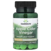 Натуральна добавка Swanson Apple Cider Vinegar 200 mg Double Strength, 120 таблеток