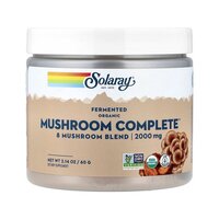 Натуральна добавка Solaray Organic Fermented Mushroom Complete 2000 mg, 60 грам