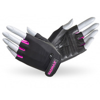 Рукавички для фітнесу MAD MAX Rainbow MFG 251, Black/Pink