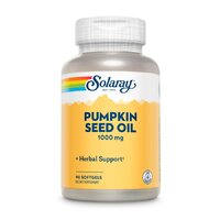Натуральна добавка Solaray Pumpkin Seed Oil 1000 mg, 90 капсул