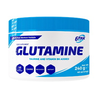 Амінокислота 6PAK Nutrition Glutamine, 240 грам, ТЕРМІН 06.23