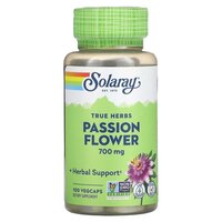 Натуральна добавка Solaray Passion Flower 700 mg, 100 вегакапсул