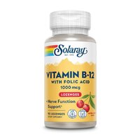 Вітаміни та мінерали Solaray Vitamin B12 1000 mcg, 90 льодяників