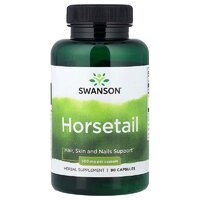 Натуральна добавка Swanson Horsetail 500 mg, 90 капсул